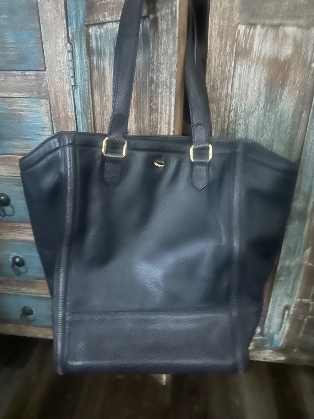 REISS BLACK WORK TOTE HANDBAG PURSE OUTFIT TOP DRESS SHIRT